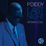 Download or print Diddy Last Night (feat. Keyshia Cole) Sheet Music Printable PDF -page score for Pop / arranged Piano, Vocal & Guitar (Right-Hand Melody) SKU: 58215.