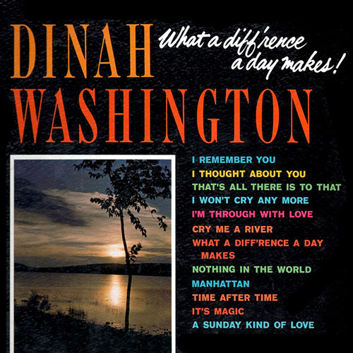 Dinah Washington album picture