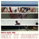 Download or print Diplo Get It Right (feat. MØ) Sheet Music Printable PDF -page score for Pop / arranged Piano, Vocal & Guitar (Right-Hand Melody) SKU: 125367.