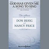Download or print Don Besig God Has Given Me A Song To Sing Sheet Music Printable PDF -page score for Sacred / arranged Choral SKU: 162253.