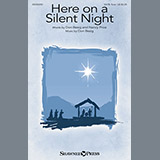 Download or print Don Besig Here On A Silent Night Sheet Music Printable PDF -page score for Sacred / arranged Choral SKU: 159789.