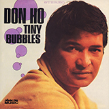 Download or print Don Ho Tiny Bubbles Sheet Music Printable PDF -page score for Standards / arranged Dobro SKU: 621348.
