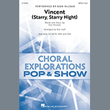 Download or print Don McLean Vincent (Starry Starry Night) (arr. Mac Huff) Sheet Music Printable PDF -page score for Pop / arranged SAB Choir SKU: 1644272.