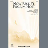 Download or print Don Meeks Now Rest Ye, Pilgrim Host (arr. Heather Sorenson) Sheet Music Printable PDF -page score for Sacred / arranged SATB Choir SKU: 1756548.