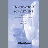 Download or print Don Besig Invocation For Advent Sheet Music Printable PDF -page score for Advent / arranged SATB Choir SKU: 289687.