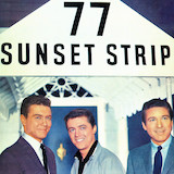 Download or print Don Ralke 77 Sunset Strip Sheet Music Printable PDF -page score for Film/TV / arranged Piano, Vocal & Guitar (Right-Hand Melody) SKU: 50911.