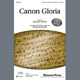 Download or print Donald Moore Canon Gloria Sheet Music Printable PDF -page score for Classical / arranged 2-Part Choir SKU: 77272.