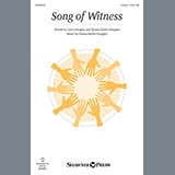 Download or print Donna Butler Douglas Song Of Witness Sheet Music Printable PDF -page score for Religious / arranged Unison Voice SKU: 157152.
