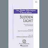 Download or print Donna Gartman Schultz Sudden Light Sheet Music Printable PDF -page score for Concert / arranged SSA Choir SKU: 423787.