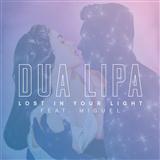 Download or print Dua Lipa Lost In Your Light (feat. Miguel) Sheet Music Printable PDF -page score for Pop / arranged Piano, Vocal & Guitar (Right-Hand Melody) SKU: 124376.