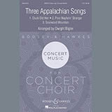 Download or print Dwight Bigler Three Appalachian Songs Sheet Music Printable PDF -page score for Concert / arranged SATB Choir SKU: 415707.