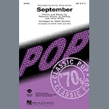 Download or print Earth, Wind & Fire September (arr. Mark Brymer) Sheet Music Printable PDF -page score for Concert / arranged SATB SKU: 98612.