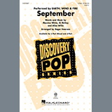 Download or print Earth, Wind & Fire September (arr. Roger Emerson) Sheet Music Printable PDF -page score for Pop / arranged 2-Part Choir SKU: 1206342.