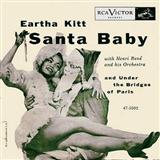 Download or print Eartha Kitt Santa Baby Sheet Music Printable PDF -page score for Christmas / arranged SATB SKU: 108646.