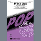 Download or print Nat King Cole Mona Lisa (arr. Ed Lojeski) Sheet Music Printable PDF -page score for Concert / arranged SATB SKU: 64463.