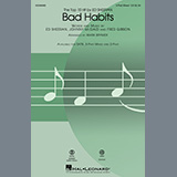 Download or print Ed Sheeran Bad Habits (arr. Mark Brymer) Sheet Music Printable PDF -page score for Pop / arranged 2-Part Choir SKU: 1144194.