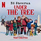 Download or print Ed Sheeran Under The Tree (from That Christmas) Sheet Music Printable PDF -page score for Pop / arranged Piano, Vocal & Guitar Chords (Right-Hand Melody) SKU: 1656431.