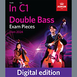 Download or print Edward Huws Jones Too Much Rosin! (Grade Initial, C1, from the ABRSM Double Bass Syllabus from 2024) Sheet Music Printable PDF -page score for Classical / arranged String Bass Solo SKU: 1341912.