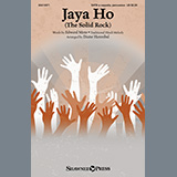 Download or print Edward Mote Jaya Ho (The Solid Rock) (arr. Diane Hannibal) Sheet Music Printable PDF -page score for A Cappella / arranged SATB Choir SKU: 914045.