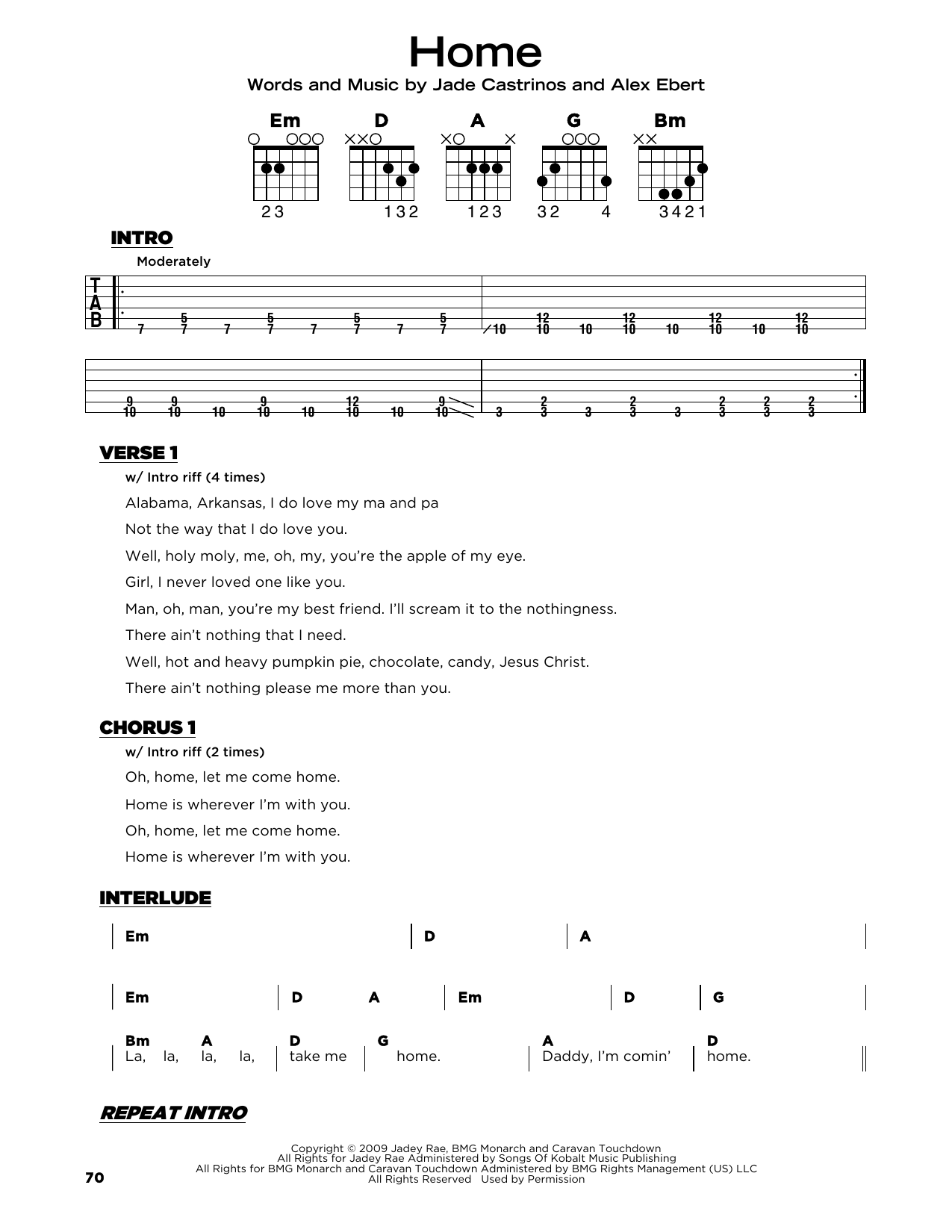 Download Edward Sharpe and the Magnetic Zeros Home Sheet Music and learn how to play Piano, Vocal & Guitar (Right-Hand Melody) PDF digital score in minutes