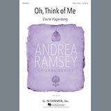 Download or print Elaine Hagenberg Oh, Think Of Me Sheet Music Printable PDF -page score for Festival / arranged SSA SKU: 195672.
