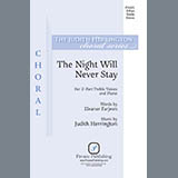 Download or print Eleanor Farjeon and Judith Herrington The Night Will Never Stay Sheet Music Printable PDF -page score for Concert / arranged Choir SKU: 441911.