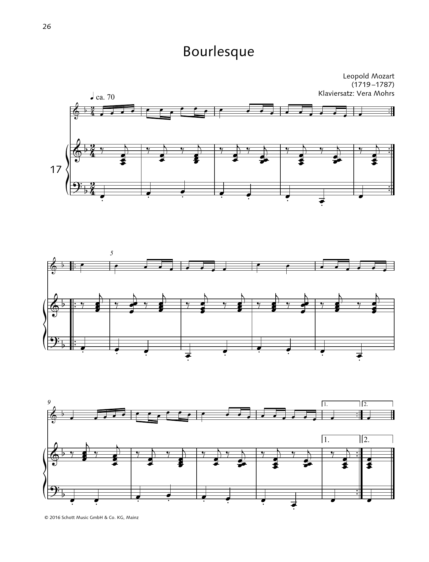 Download Elisabeth Kretschmann Bourlesque Sheet Music and learn how to play Woodwind Solo PDF digital score in minutes