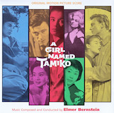 Download or print Elmer Bernstein A Girl Named Tamiko Sheet Music Printable PDF -page score for Film and TV / arranged Piano, Vocal & Guitar (Right-Hand Melody) SKU: 77433.