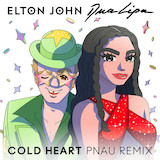 Download or print Elton John & Dua Lipa Cold Heart (PNAU Remix) Sheet Music Printable PDF -page score for Pop / arranged Ukulele SKU: 896670.