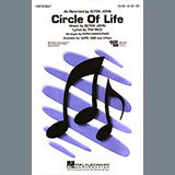 Download or print Elton John Circle Of Life (from The Lion King) (arr. Keith Christopher) Sheet Music Printable PDF -page score for Disney / arranged 2-Part Choir SKU: 414837.