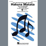 Download or print Elton John Hakuna Matata (from Disney's The Lion King) (arr. Roger Emerson) Sheet Music Printable PDF -page score for Disney / arranged 2-Part Choir SKU: 423118.