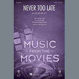 Download or print Elton John Never Too Late (from The Lion King 2019) (arr. Roger Emerson) Sheet Music Printable PDF -page score for Disney / arranged 2-Part Choir SKU: 429833.
