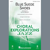 Download or print Elvis Presley Blue Suede Shoes (arr. Kirby Shaw) Sheet Music Printable PDF -page score for Pop / arranged 2-Part Choir SKU: 450034.