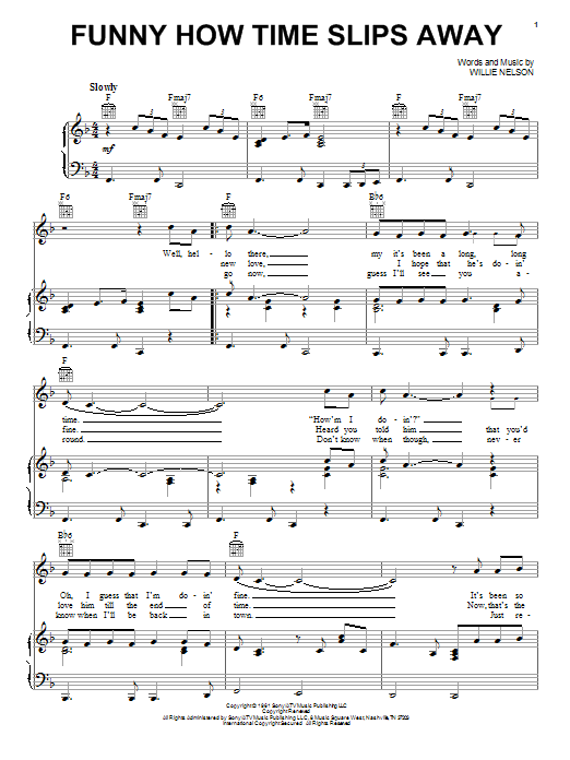 Download Elvis Presley Funny How Time Slips Away Sheet Music and learn how to play Ukulele PDF digital score in minutes