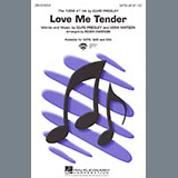 Download or print Elvis Presley Love Me Tender (arr. Roger Emerson) Sheet Music Printable PDF -page score for Pop / arranged SAB Choir SKU: 438916.