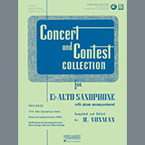 Download or print Emile Paladilhe Concertante Sheet Music Printable PDF -page score for Classical / arranged Alto Sax and Piano SKU: 477331.
