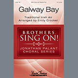 Download or print Emily Crocker Galway Bay Sheet Music Printable PDF -page score for Folk / arranged TBB Choir SKU: 410455.