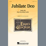 Download or print Emily Crocker Jubilate Deo Sheet Music Printable PDF -page score for Sacred / arranged SATB Choir SKU: 1619530.