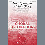 Download or print Emily Crocker Now Spring In All Her Glory Sheet Music Printable PDF -page score for Concert / arranged 3-Part Treble Choir SKU: 410607.