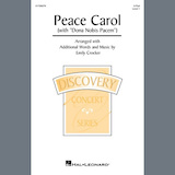 Download or print Emily Crocker Peace Carol (With Dona Nobis Pacem) Sheet Music Printable PDF -page score for Concert / arranged 2-Part Choir SKU: 1599134.