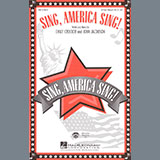 Download or print Emily Crocker Sing, America Sing! Sheet Music Printable PDF -page score for Concert / arranged 2-Part Choir SKU: 194496.