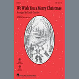 Download or print Emily Crocker We Wish You A Merry Christmas Sheet Music Printable PDF -page score for Christmas / arranged SATB Choir SKU: 1237668.