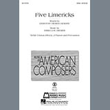Download or print Emma Lou Diemer Five Limericks Sheet Music Printable PDF -page score for Festival / arranged Choral SKU: 152310.