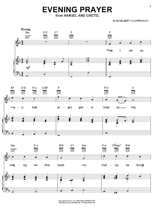 Download Engelbert Humperdinck Evening Prayer Sheet Music and learn how to play Viola PDF digital score in minutes