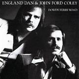 Download or print England Dan & John Ford Coley It's Sad To Belong Sheet Music Printable PDF -page score for Rock / arranged Melody Line, Lyrics & Chords SKU: 188450.