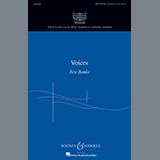 Download or print Eric Banks Voices Sheet Music Printable PDF -page score for Concert / arranged SATB SKU: 86343.