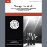 Download or print Eric Clapton Change The World (arr. Deke Sharon, David Wright) Sheet Music Printable PDF -page score for A Cappella / arranged SSAA Choir SKU: 407043.