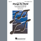 Download or print Eric Clapton Change The World (arr. Mac Huff) Sheet Music Printable PDF -page score for Concert / arranged SATB SKU: 98630.