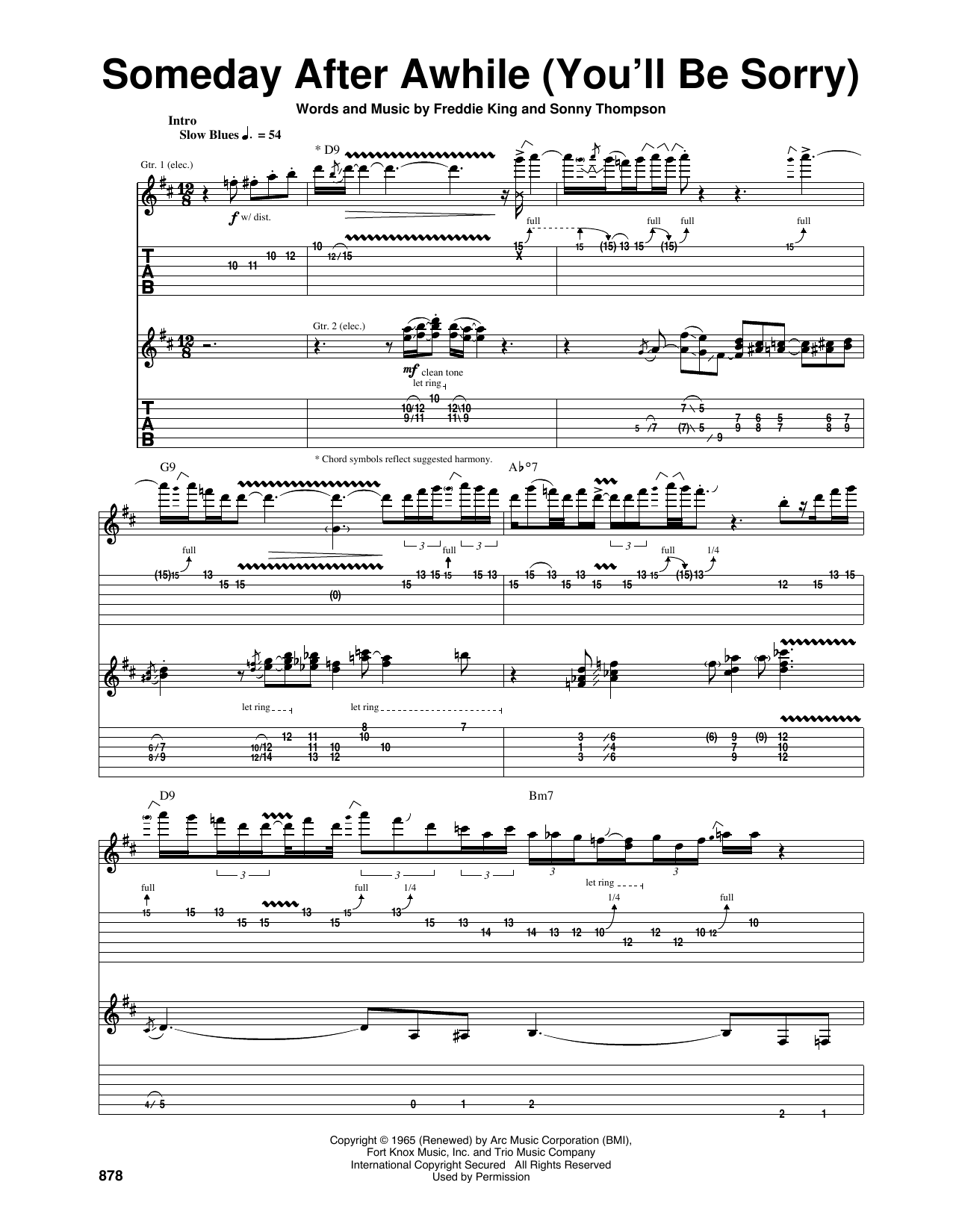 Download Frederick King Someday, After Awhile (You'll Be Sorry) Sheet Music and learn how to play Lyrics & Chords PDF digital score in minutes