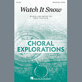 Download or print Eric Tsavdar Watch It Snow Sheet Music Printable PDF -page score for Winter / arranged SAB Choir SKU: 1276264.